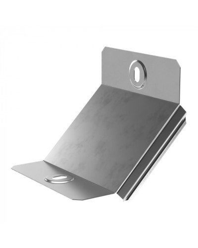 Крышка угла вертикального внутреннего 45 градусов Стандарт INOX (AISI 304) 100 Промрукав (PR16.3164) в Благовещенске Аксессуары для лотков Pintop.ru