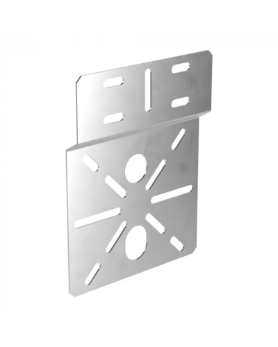 Монтажная пластина для ЭМК Стандарт INOX (AISI 304) 195х150 Промрукав (PR16.3811) в Благовещенске Аксессуары для лотков Pintop.ru