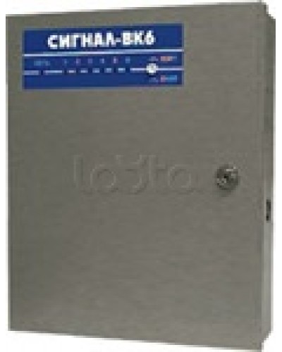 Прибор приемно-контрольный охранно-пожарный Радий Сигнал-ВК6 в Благовещенске Приемно-контрольные приборы Pintop.ru