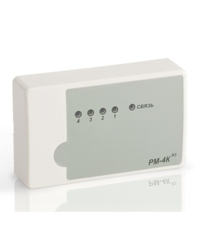 Модуль релейный адресный Рубеж РМ-4К-R3 в Благовещенске Адресная система пожарной сигнализации РУБЕЖ Pintop.ru