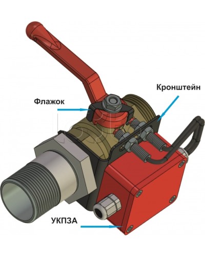 Кронштейн КШ-20-46-И (для УКПЗА v1, v2) Спецавтоматика в Благовещенске Дополнительное оборудование пожаротушения Pintop.ru