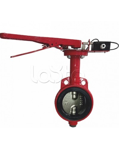 Затвордисковый с ручным приводом с контролем положения УКПЗА Спецавтоматика 3т 150/1,6(Р)-Ф.У3.1-АМК-150v4 в Благовещенске Затворы дисковые Pintop.ru