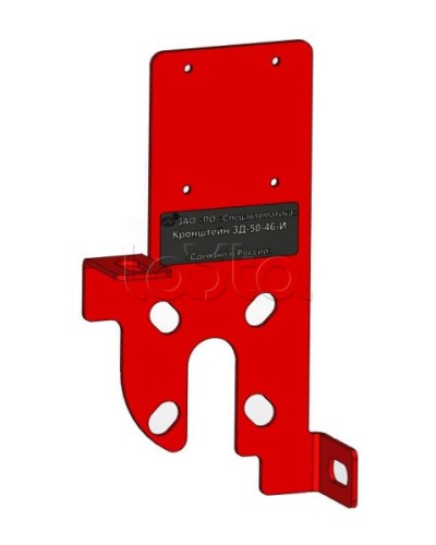 Кронштейн Спецавтоматика ЗД-50-46-И (для УКПЗА v1, v2) в Благовещенске Затворы дисковые Pintop.ru
