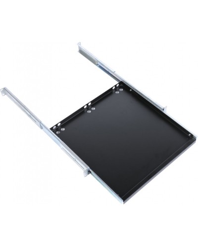 Полка клавиатурная с телескопическими направляющими, регулируемая глубина 580-620 мм ЦМО ТСВ-К4-9005 в Благовещенске Полки для шкафов и стоек Pintop.ru