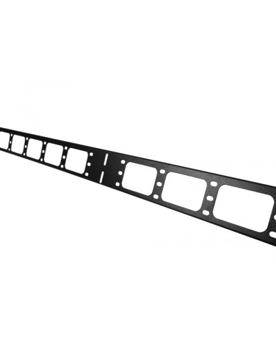 Органайзер кабельный вертикальный 42U ЦМО ВКО-М-42.75-9005 в Благовещенске Кабельные органайзеры Pintop.ru