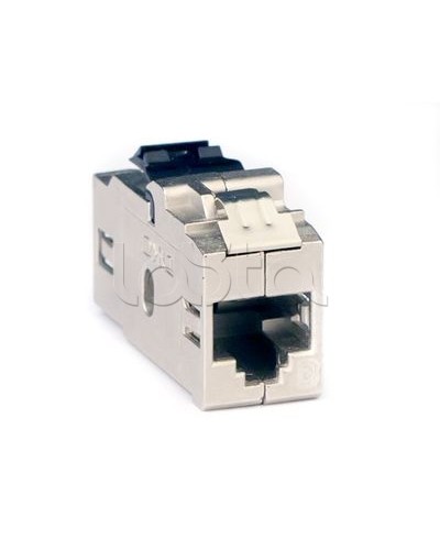 Модуль Keystone RJ45 CAT6 проходной экранированный, серебристый DKC RNK6FESL в Благовещенске Модули Keystone Pintop.ru