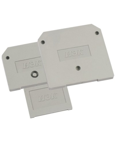 Заглушка IEK YZN10D-ZGL-010-K03 в Благовещенске Клеммные колодки Pintop.ru