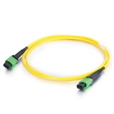 Патч-корд волоконно-оптический Hyperline FHD-MC3-9-MPOM12/AS-MPOM12/AS-B-10M-LSZH-YL