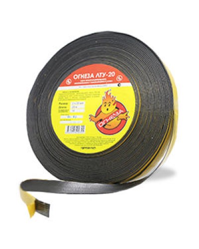 Лента термоуплотнительная ОгнезаОГНЕЗА-ЛТУ 1,5*20 мм., рулон 35 пог.м. в Благовещенске Дополнительное оборудование пожаротушения Pintop.ru