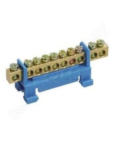 Шина нулевая с DIN-изолятором типа «Стойка» ШНИ-6х9-14-С-С IEK YNN10-69-14P-K07 в Благовещенске Клеммные колодки Pintop.ru