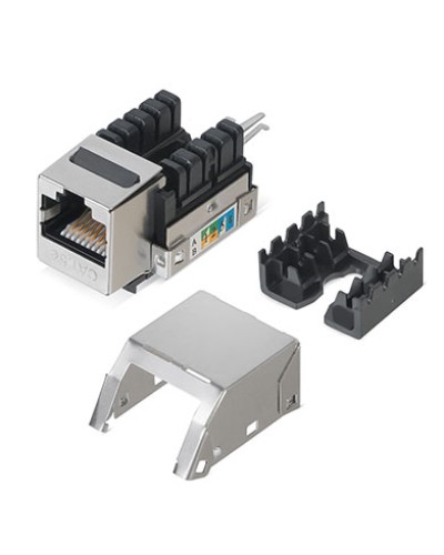 Вставка Cabeus KJ-RJ45-Cat.5E-SH-90 в Благовещенске Модули Keystone Pintop.ru