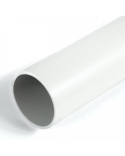 Труба жесткая ПВХ белая 3-х метровая д25 (120 м/уп) Промрукав (PR05.0016) в Благовещенске Гладкая труба Pintop.ru