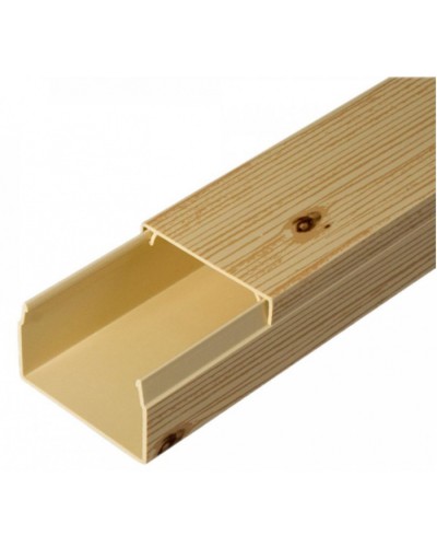 Кабель-канал сосна 2-й замок в п/э 40х25 (24 м/уп) Промрукав (PR03.0185) в Благовещенске Кабель-канал Pintop.ru