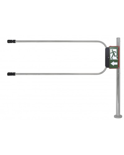 Smartec ST-GR014EC-CR - Калитка аварийного выхода с электромагнитом, хромированная, в комплекте стойка 1000 х D50 мм и створка 1400 х D25 мм. в Благовещенске Калитки Pintop.ru