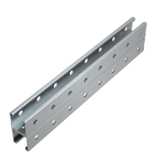 Страт-профиль двойной 41х41 L2900 мм s:1,5 (тройная перфорация) HD КМ-Профиль (2STP41-41-2900 3P HD)