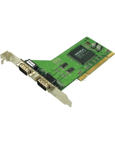 2-портовая плата RS-232 для шины Universal PCI Moxa CP-102U в Благовещенске Сетевые карты Pintop.ru