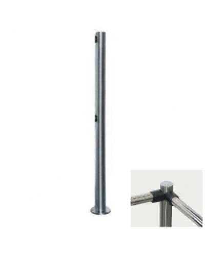 Стойка двухсторонняя L-образная PERCo-BH02 2-02 в Благовещенске Ограждения Pintop.ru