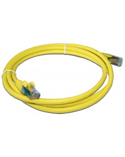 Патч-корд RJ45 - RJ45, 4 пары, FTP, категория 6A, 1.5 м, желтый, LSZH LANMASTER LAN-PC45/S6A-1.5-YL в Благовещенске Патч-корды и пигтейлы Pintop.ru