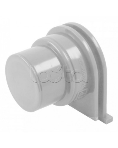 Переходник универсальный на гофрированную трубу серый (50шт/1000шт уп/кор) Промрукав (PR13.0320) в Благовещенске Аксессуары для кабель-канала Pintop.ru