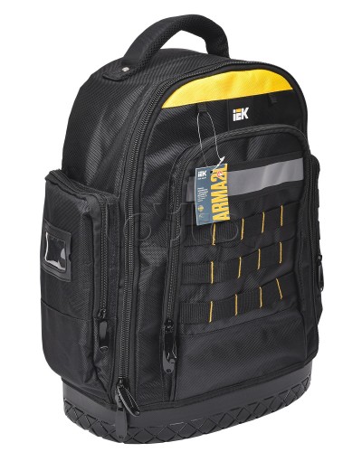 ARMA2L 5 Рюкзак монтажника с резиновым дном BP-07 IEK (A2L5-BP11-07-K02) в Благовещенске Аксессуары для лотков Pintop.ru