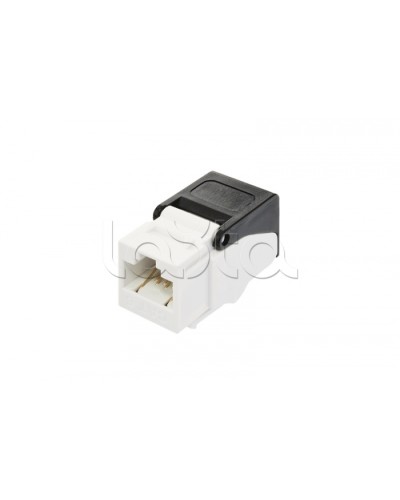 Модуль Keystone Jack RJ-45 категория 6 неэкранированный NIKOMAX NMC-KJUE2-NT-WT в Благовещенске Модули Keystone Pintop.ru