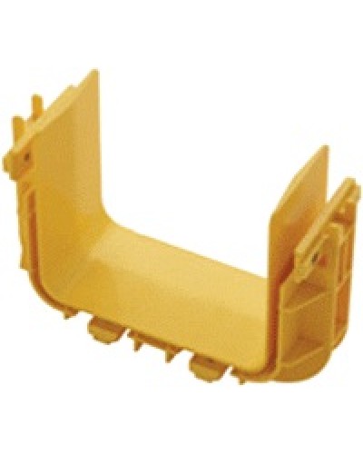 Соединитель оптического лотка 240 мм, желтый LANMASTER LAN-OT240-CN в Благовещенске Аксессуары для кабель-канала Pintop.ru