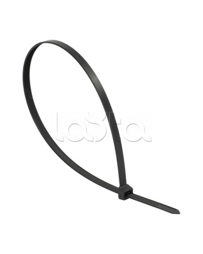 Хомут P6.6 стандартный (ч), 7.6x400 (100шт) FlexLock PROxima EKF (plc-fl-ctsb-7.6x400) в Благовещенске Стяжки-хомуты Pintop.ru