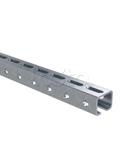 C-профиль 51х40х4 L1800 горячеоцинкованный DKC BPM5118HDZ в Благовещенске Аксессуары для стоек и шкафов Pintop.ru