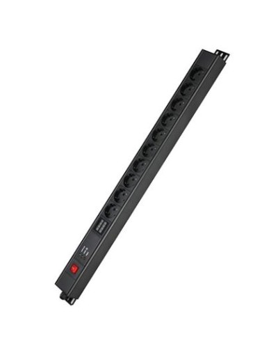 Блок распределения питания вертикальный для 19 шкафов DKC R5VSH10SWOPAM в Благовещенске Блоки розеток Pintop.ru