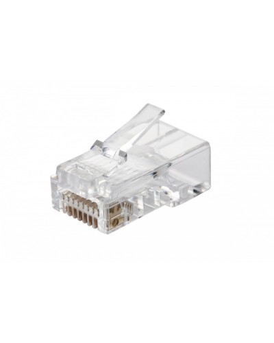 Вилка RJ45 Q-PLUG, категория 5e, UTP, для полевой установки, без цвета, упаковка 50 штук Eurolan 13A-U5-11WT в Благовещенске Коннекторы Pintop.ru