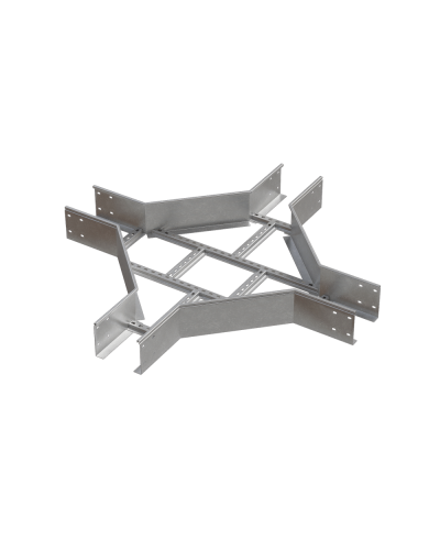 Х-разветвитель лестничный 150х500х1,2 мм N КМ-профиль (LXD150-500-1.2 N) в Благовещенске Аксессуары для лотков Pintop.ru