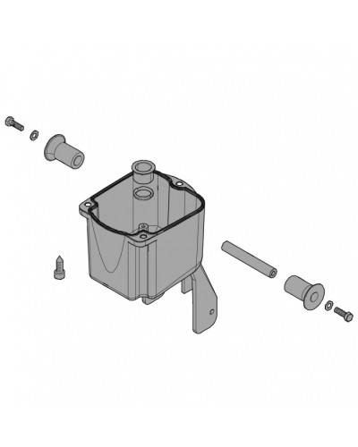 Корпус редуктора C010 Came 119RICX044 в Благовещенске Запчасти для шлагбаумов и автоматики Pintop.ru