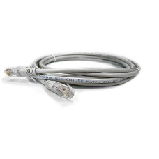Патч-корд RJ45 - RJ45, 4 пары, UTP, категория 6, 0.5 м, серый, LSZH LANMASTER LAN-PC45/U6-0.5-GY
