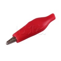 Зажим "крокодил" 5А 56мм в изоляторе (200шт/уп) REXANT 16-0003