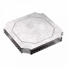 Х-образный ответвитель с крышкой Стандарт 600х100 Промрукав (PR16.0648)