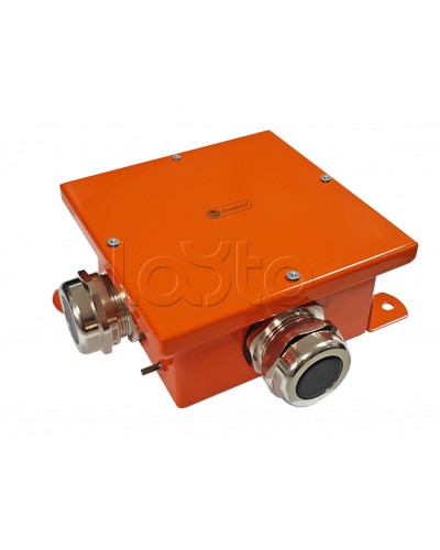 Экопласт SMB165 Коробка металл, огн. E-110,о/п 164х164х65, IP66, 4P, (0,15-2,5 мм2), оранж. в Благовещенске Распределительные коробки Pintop.ru