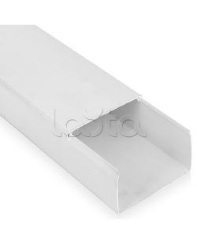 Кабель-канал 40х40 ECOLINE (24 м) IEK (CKK11-040-040-1-K01-024) в Благовещенске Кабель-канал Pintop.ru