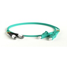 Патч-корд волоконно-оптический Hyperline FC-D2-503-SC/PR-SC/PR-H-5M-LSZH-AQ