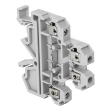 Клемма винтовая двухуровневая JXB-4/35 серая EKF (plc-jxb-2-4/35gy)