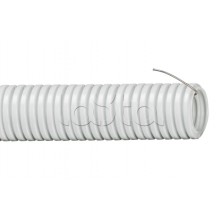 Труба гофр. ПВХ 16 мм с зондом (10 м) IEK (CTG20-16-K41-010I)