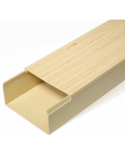 Кабель-канал сосна 2-й замок 80х40 (30м/уп) Промрукав (PR.025451) в Благовещенске Кабель-канал Pintop.ru