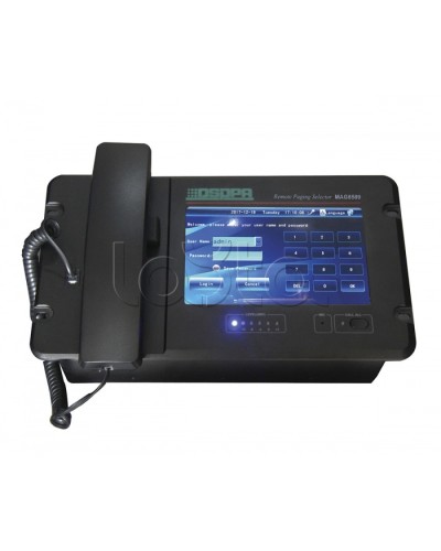 Терминал микрофонный DSPPA MAG-6589 в Благовещенске Система оповещения и трансляции Dsppa Pintop.ru