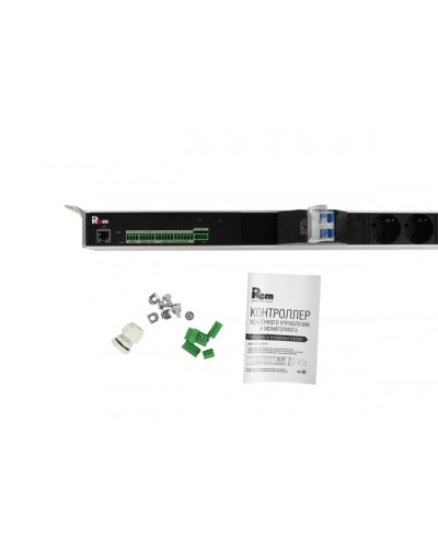 Блок силовых розеток с контроллером REM R-MC1-32-2x2S-2x3C13-2x2C19-A-1420-K в Благовещенске Блоки розеток Pintop.ru