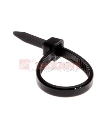 Хомут-стяжка нейлоновый 2.5х60 мм чёрный (100шт/уп) REXANT 07-0061 в Благовещенске Стяжки-хомуты Pintop.ru