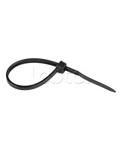 Хомут нейлоновый черный (2,5х100) (100шт.) EKF Basic (plc-cb-2.5x100) в Благовещенске Стяжки-хомуты Pintop.ru