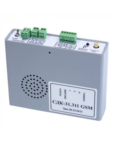 Блок контроля GSM Кристалл СДК-31.311GSM в Благовещенске Приемно-контрольные приборы Pintop.ru