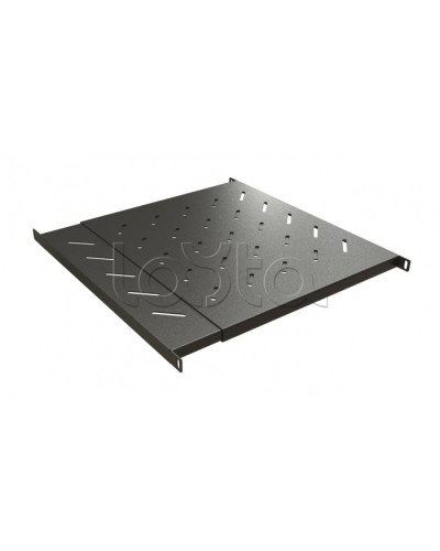 Полка c 19 креплением Hyperline (TSD3L-0.5U-405/700-RAL9005) в Благовещенске Полки для шкафов и стоек Pintop.ru