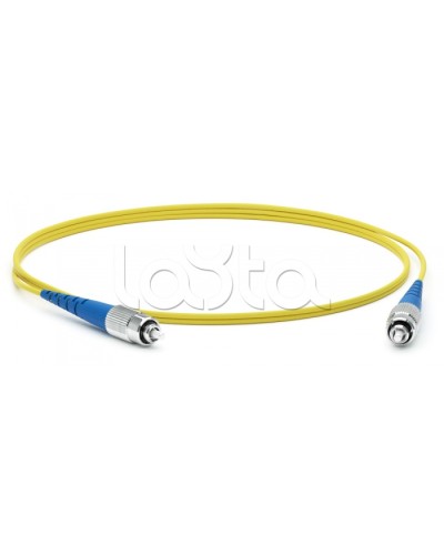 Патч-корд волоконно-оптический Hyperline FC-S2-9-FC/UR-FC/UR-H-2M-LSZH-YL в Благовещенске Патч-корды оптические Pintop.ru