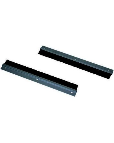 Ввод щеточный 19, 1U для настенных, напольных шкафов (черный) TLK-BRSH-1U-BK в Благовещенске Аксессуары для стоек и шкафов Pintop.ru