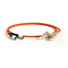 Патч-корд волоконно-оптический Hyperline FC-D2-62-FC/PR-LC/PR-H-50M-LSZH-OR
